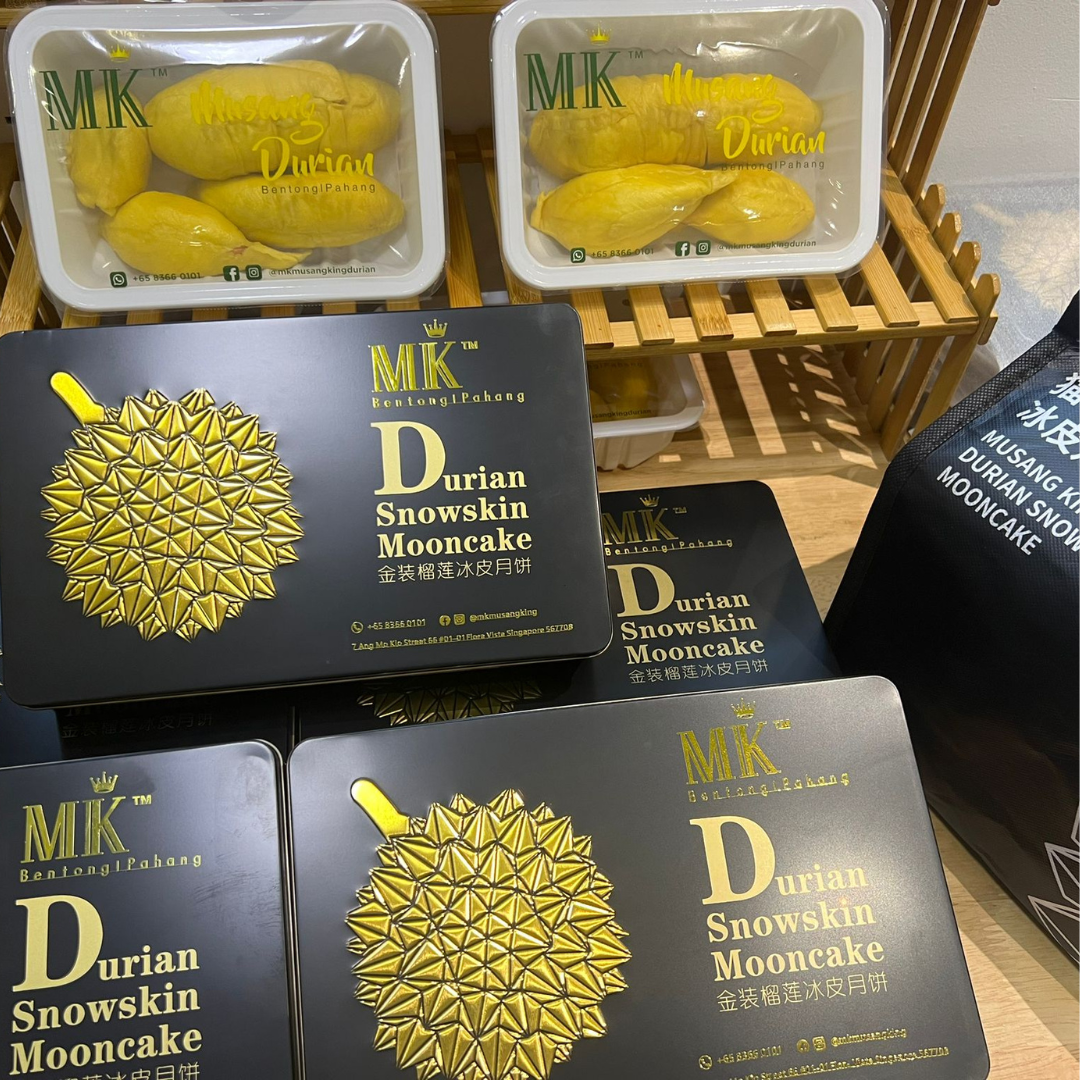 Snow Skin Durian Mooncake Singapore | MK Musang King